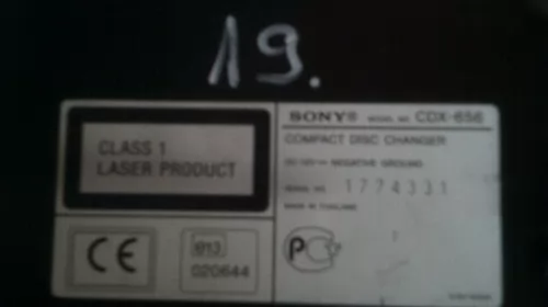 Cd Player pentru Sony  , cod SONY CDX-656 [3]