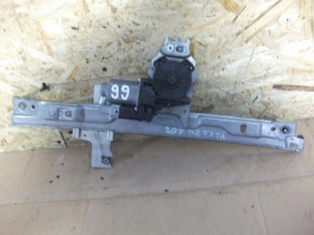Macara geam - Macara geam fata dreapta pentru Peugeot 207 , cod 400916J/9681181880