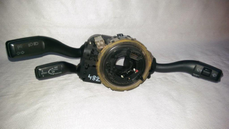 Ansamblu manete cu spira airbag volan Audi A6 4F C6, 4E0953541B, 4E0953503B, 4E0953521, an 2004-2011 [2]