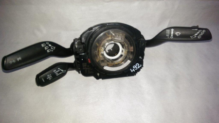 Manete semnalizare si stergatoare - Ansamblu manete cu spira airbag volan Audi A6 C7, 4G0953568A, 4G0953502D, an 2011-2018