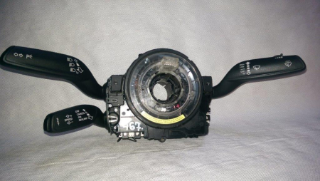 Ansamblu manete cu spira airbag volan Audi A6 C7, 4H0953568K, 4G8953502A, an 2011-2018 [1]