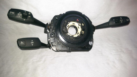 Ansamblu manete cu spira airbag volan BMW Seria 3 E90 E91, 6967324-01, 6965299-01, an 2004-2011 [1]