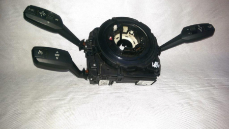 Manete semnalizare si stergatoare - Ansamblu manete cu spira airbag volan BMW X5 E70, 9164419-03, 9122509-02, an 2006-2013