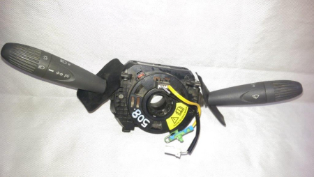 Ansamblu manete cu spira airbag volan Fiat Panda, 735444636, an 2003-2011 [1]