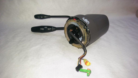 Manete semnalizare si stergatoare - Ansamblu manete cu spira airbag volan Mercedes M-Class, ML, W164, A1714640518, an 2005-2011