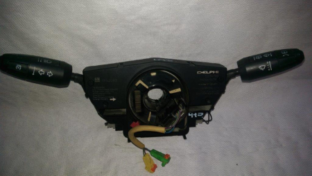 Ansamblu manete cu spira airbag volan Opel Corsa D, 13142283, 12274700, an 2006-2014 [1]