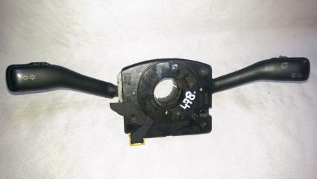 Manete semnalizare si stergatoare - Ansamblu manete cu spira airbag volan VW Golf 4, 1J0959654AP, 4B0953503F, an 1997-2007