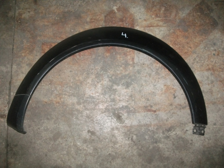 Bandouri si ornamente exterioare - Ornament , bandou aripa spate dreapta Audi A2 , an 1999-2005 culoare negru