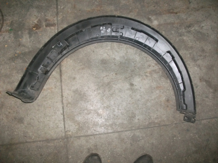 Ornament , bandou aripa spate stanga Audi A2, an 1999-2005 culoare negru [1]