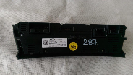 Panou comanda AC, Climatronic Audi A6 C7, cod 4G0820043K, A2C53400310, an 2011-2018 [2]