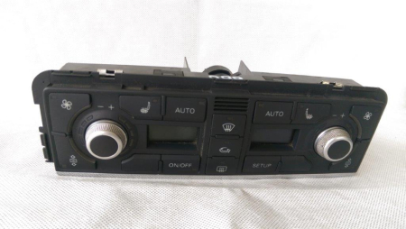 Panou comanda climatizare - Panou comanda AC, Climatronic Audi A8 D3, 4E0820043G, 5HB008480-16, 4E0910043B, an 2002-2010