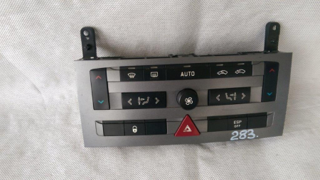 Panou comanda climatizare - Panou comanda AC, Climatronic Peugeot 407, 96573322XF, an 2004-2010