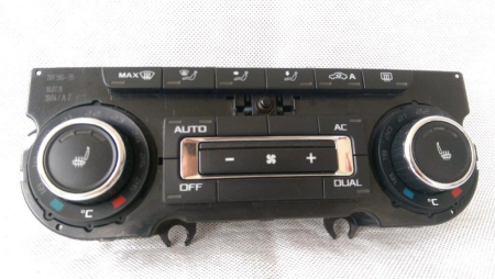 Panou comanda climatizare - Panou comanda AC, Climatronic Skoda Superb 2, cod 3T0907044BL, 5HB009749-75, an 2008-2015