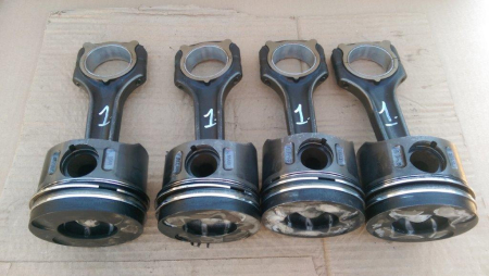 Motoare si anexe - Piston cu biela Mercedes Sprinter, Vito W639, 2.2cdi, NURAL8854, an 2003-2010