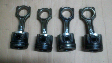 Piese motor - Piston cu biela pentru Mazda 6 GG, motorizare 2.0 diesel, cod RF5C , RF7J