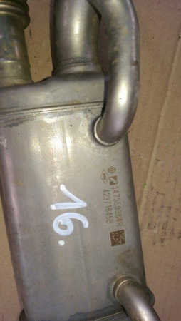 Racitor gaze pentru Renault Megane 3, motorizare 1.5 diesel, cod 147350364R   ,   42371645B [2]
