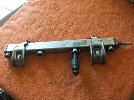 Rampa injectoare cu 1 injector Mazda 5 CR motor 2.0i, 4M5G-9D280FB, 0280156154, an 2005-2010 [1]