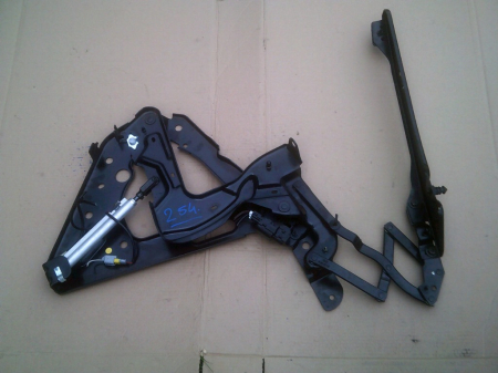 Balama decapotare cu telescop si broasca Renault Megane 2 CC, 8200361107, E84827651A, E84827755, an 2002-2008 [3]