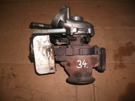 Motoare si anexe - Turbosuflanta 4.4 pentru BMW Seria 7 E65, motorizare 4.4 diesel, cod 7794250F , GT1752V , 6NW008412