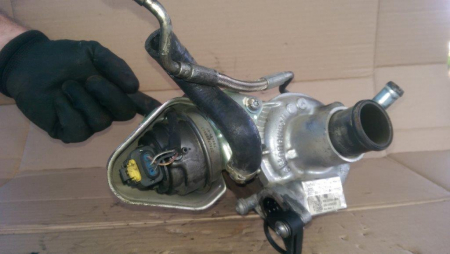Turbosuflanta pentru Alfa romeo Mito , motorizare 1.3 diesel, cod 55278596   ,   822088-0008 [1]
