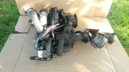 Motoare si anexe - Turbosuflanta pentru BMW X5 E70, motorizare 3.0 diesel, cod KP26-2871   ,   11657796355   ,   KP39-1873