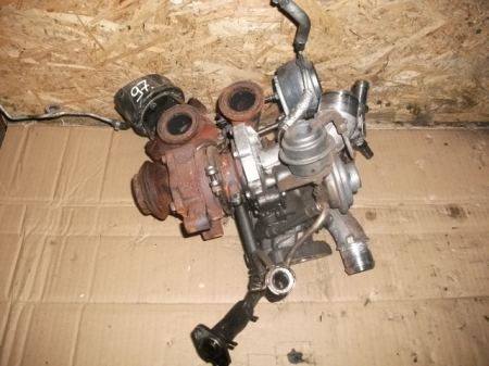 Motoare si anexe - Turbosuflanta pentru Citroen C5 III, motorizare 2.2 diesel, cod 9686782580 , GT1446Z , GT1238Z