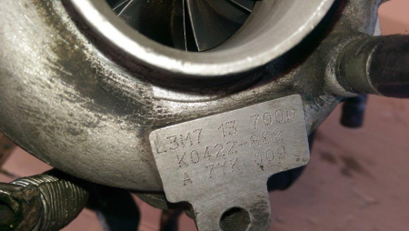 Turbosuflanta pentru Mazda CX7 ER, motorizare 2.3 benzina, cod K0422-882   ,   L3M713700D [3]