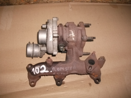 Turbosuflanta - Turbosuflanta pentru Skoda Roomster , motorizare 1.4 diesel, cod 452530196 , 733818-1