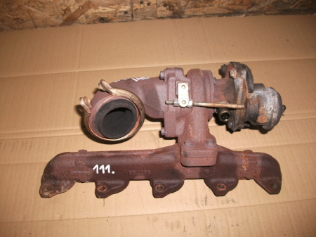 Turbosuflanta - Turbosuflanta pentru Toyota Aygo AB10, motorizare 1.4 diesel, cod KP35-487599 , 54351014861 , 54359710009