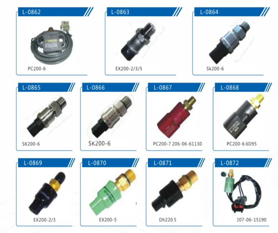 Senzori control presiune pompe hidraulice utilaje de constructii [2]