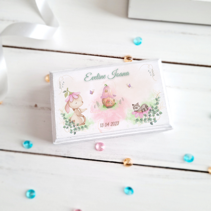 Hello Spring - Set Prima Aniversare – Tava mot, cutie, perie si oglinda [3]