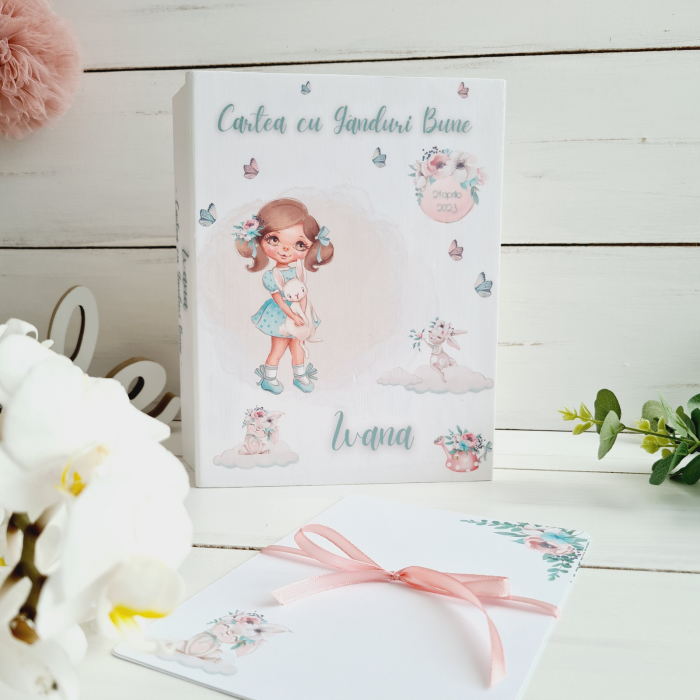 Lovely Spring - Cutie de lemn personalizata (Cartea cu ganduri bune sau Prima mea cutie cu amintiri) [1]