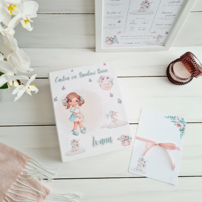 Lovely Spring - Cutie de lemn personalizata (Cartea cu ganduri bune sau Prima mea cutie cu amintiri) [2]