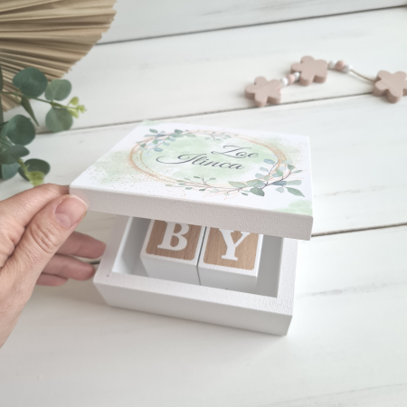 Cuburi din lemn personalizate cu nume [4]