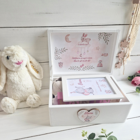Prietenii mei - Cutie lemn personalizata [3]