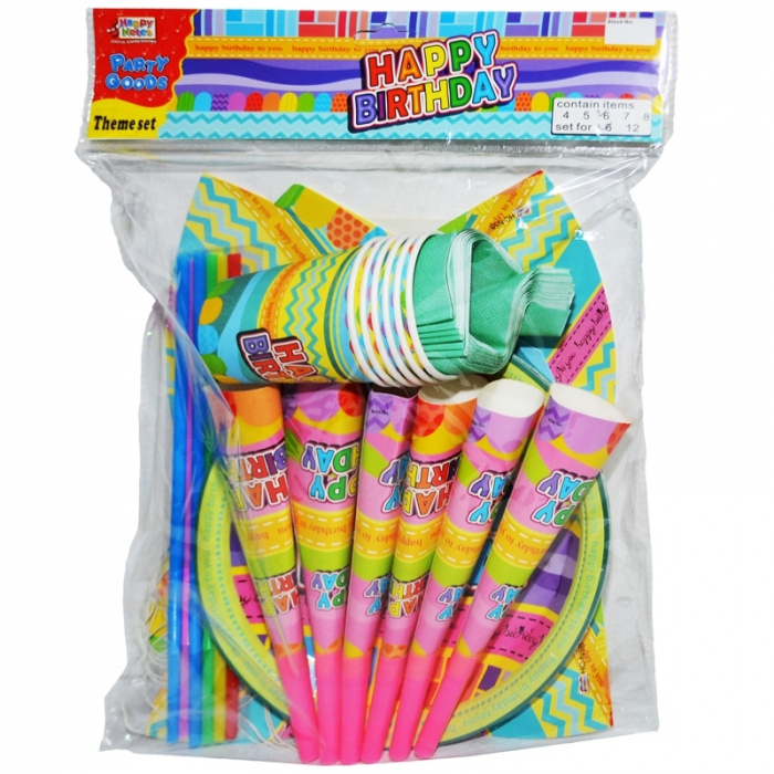 Accesorii Party, din carton, 36 piese/set [4]