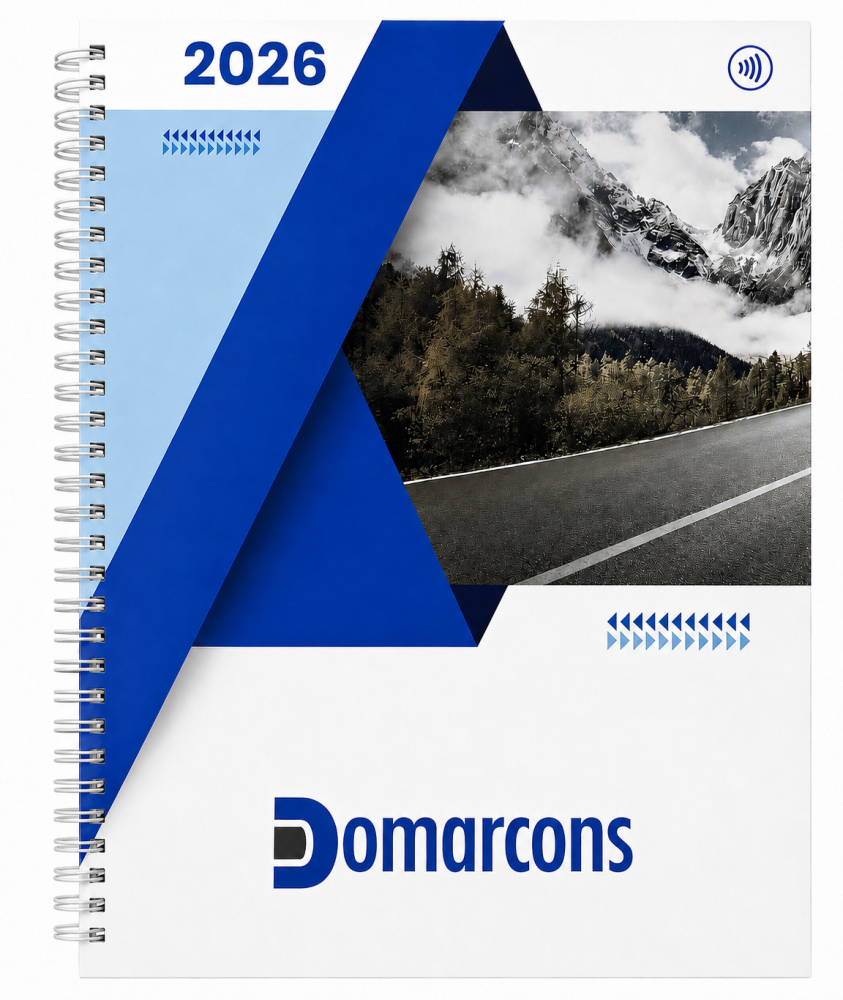 Agenda A5 Smart NFC – 100% Personalizată, cu Spiră și Tehnologie NFC Integrată [2]