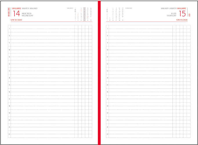 Agenda datata zilnic, Basic [10]