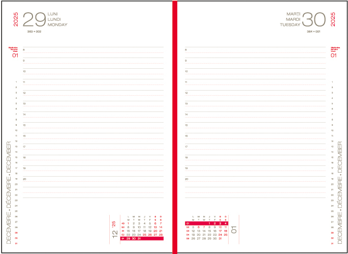 Agenda datata zilnic Capri [10]