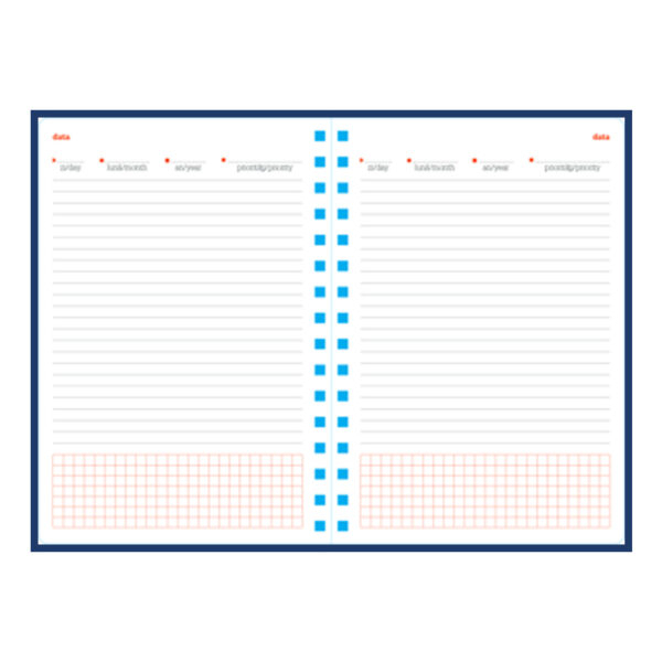 Agendă nedata Matra cu spiră R479, 15 x 21 cm [4]