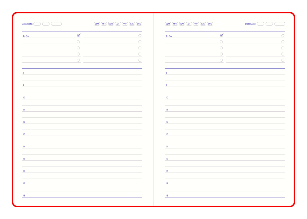 Agenda nedatata Clips [7]