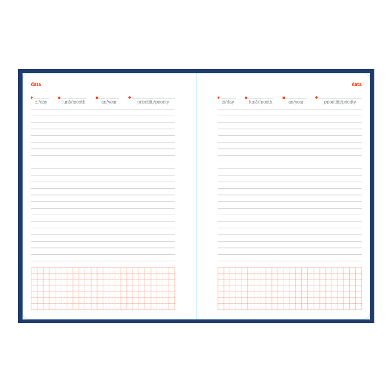 Agenda nedatata Matra cu elastic R459, 15 x 21 cm [2]