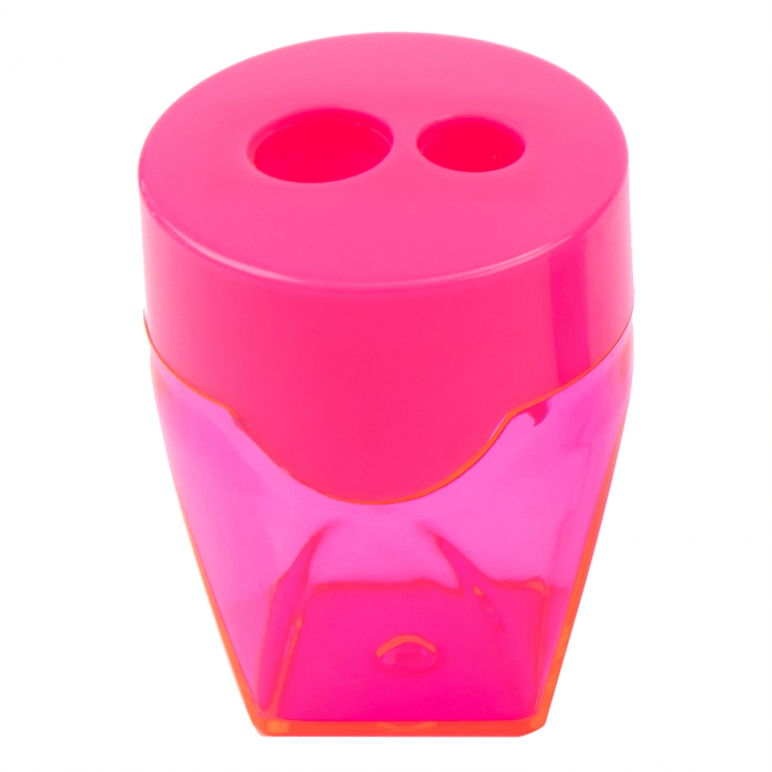 ASCUTITOARE PLASTIC DUBLA CU CONTAINER DELI [2]