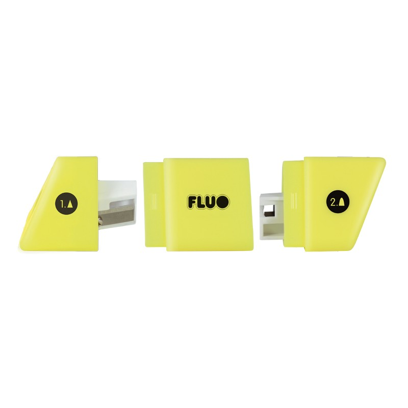ASCUTITOARE PLASTIC DUBLA CU CONTAINER SLIDE MILAN [1]