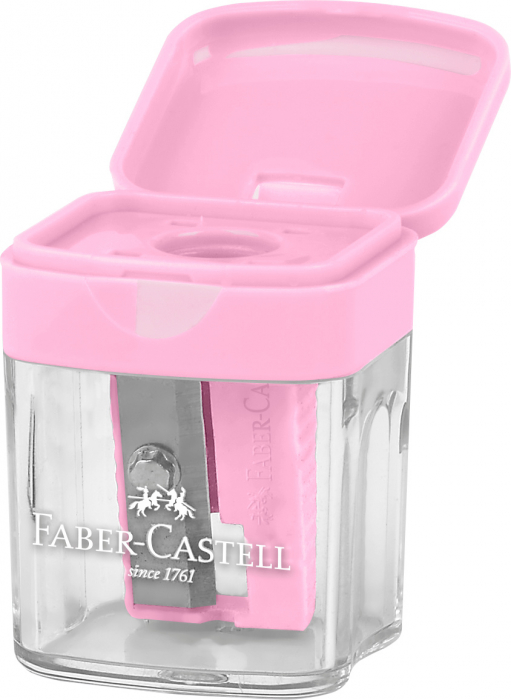 ASCUTITOARE PLASTIC SIMPLA CU CONTAINER PASTEL FABER-CASTELL [5]