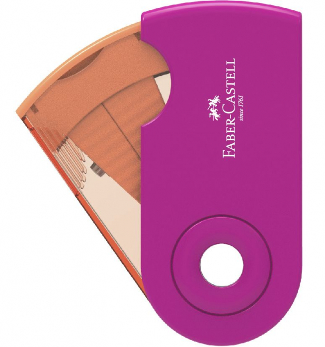 ASCUTITOARE PLASTIC SIMPLA SLEEVE-MINI TREND 2019 FABER-CASTELL [3]