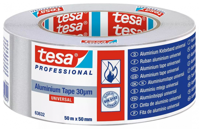 BANDA ADEZIVA DIN ALUMINIU 50M*50MM TESA [1]