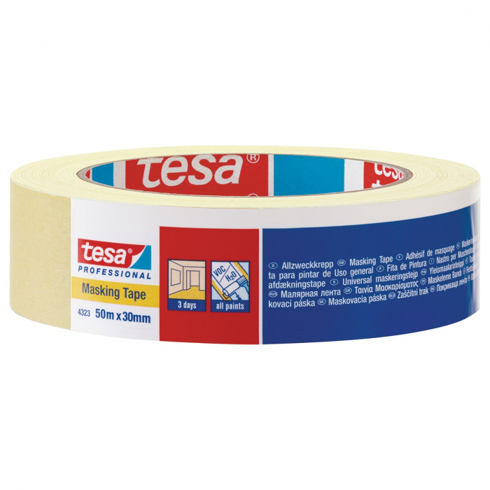 BANDA ADEZIVA MASCARE HARTIE 50M*30MM TESA [1]