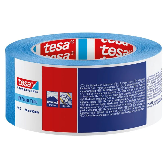 BANDA ADEZIVA MASCARE PP EXTERIOR 50M*50MM ALBASTRA TESA [1]