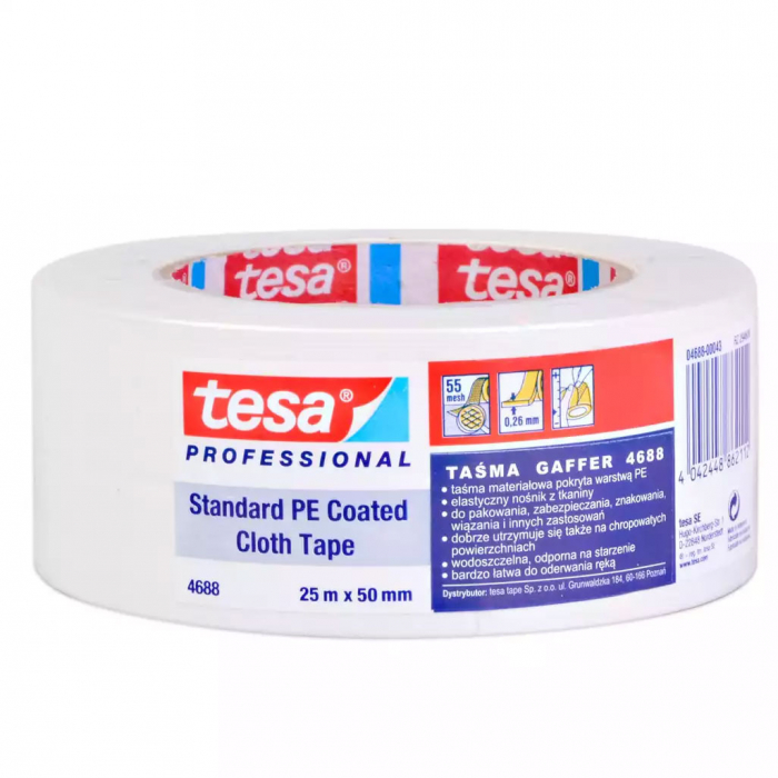 BANDA ADEZIVA TEXTILA ALBA 25M*50MM TESA [1]